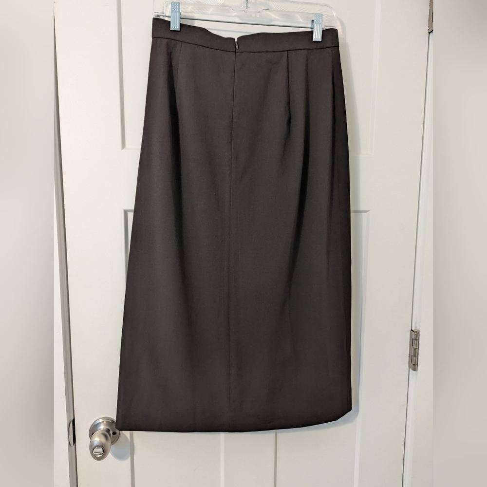 Uniqlo Ladies Midi Pleated Skirt Size M - Picture 2 of 4